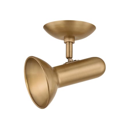Troy Lighting Bjorn 5" Wide Flush Mount Ceiling Fixture Patina Brass