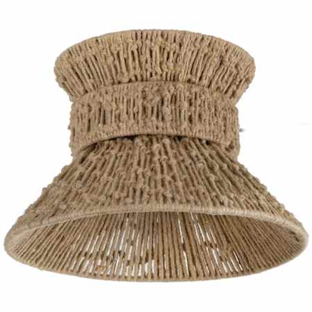 Troy Lighting Raphael 15" Wide Flush Mount Jute String Ceiling Fixture Patina Brass