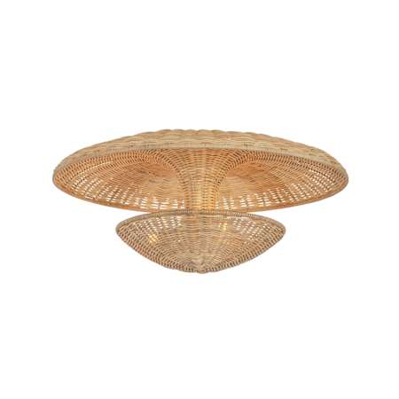 Troy Lighting Draco 3 Light 22" Wide Semi-Flush Ceiling Fixture Bronze Leaf