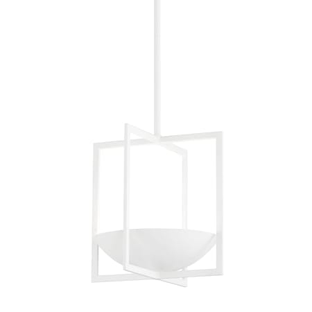 Troy Lighting Loki 4 Light 17" Wide Abstract Pendant Gesso White