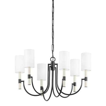 Troy Lighting Gustine 6 Light 31" Wide Candle Style Chandelier Forged Iron