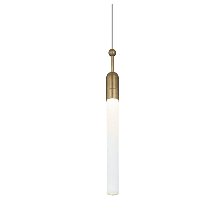 Troy Lighting Darby 3" Wide Mini Pendant Patina Brass