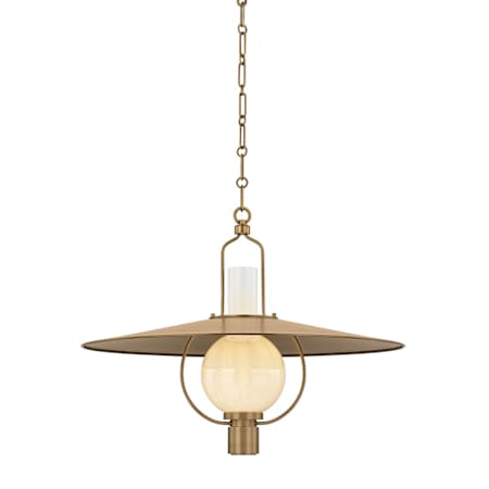 Troy Lighting Cahill 30" Wide Suspension Pendant Patina Brass