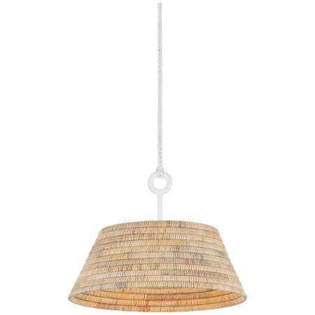 Troy Lighting Sequoia 24" Wide Pendant Gesso White