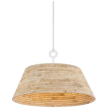 Troy Lighting Sequoia 36" Wide Pendant Gesso White