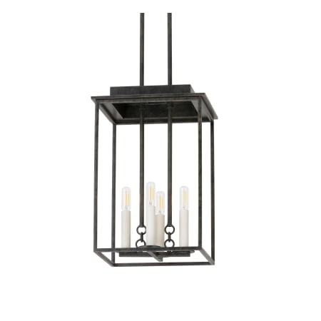 Troy Lighting Hart 4 Light 12" Wide Taper Candle Pendant French Iron
