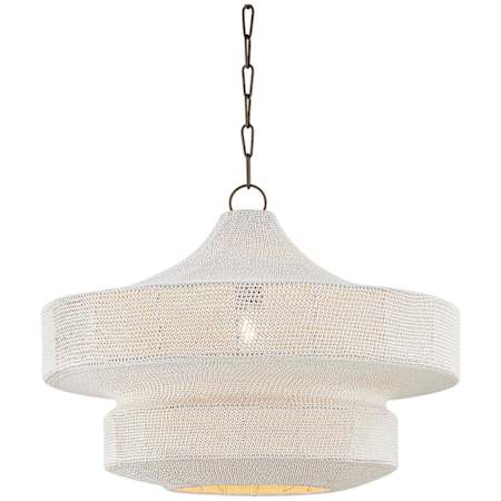 Troy Lighting Thurso 30" Wide Pendant Bronze