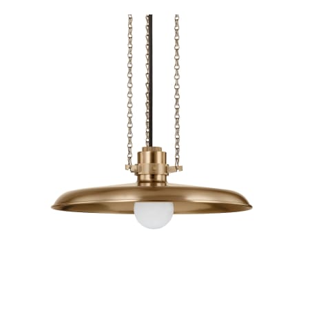 Troy Lighting Rainhill 16" Wide Pendant Patina Brass