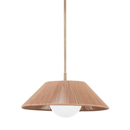 Troy Lighting Lisbon 21" Wide Pendant Patina Brass