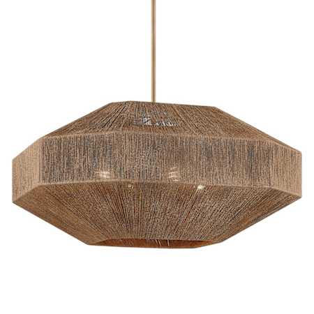 Troy Lighting Laken 4 Light 36" Wide Chandelier Patina Brass