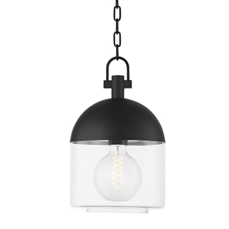 Troy Lighting Zephyr 10" Wide Outdoor Mini Pendant Texture Black