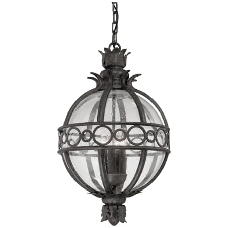 Troy Lighting Campanile 3 Light 14" Wide Taper Candle Outdoor Pendant French Iron