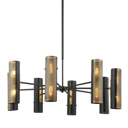 Troy Lighting Mikka 16 Light 42" Wide Chandelier Patina Brass