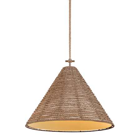 Troy Lighting Redwood 30" Wide Pendant Patina Brass