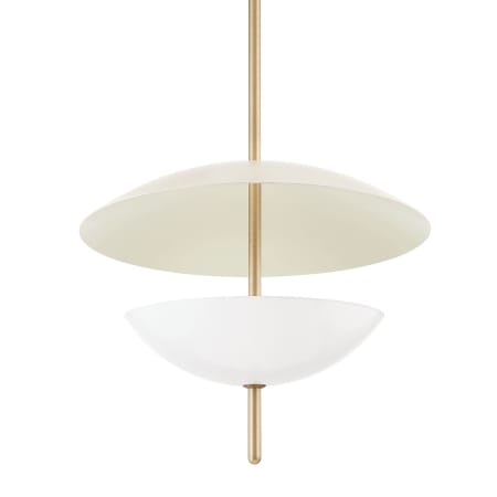 Troy Lighting Dion 3 Light 24" Wide Pendant Patina Brass