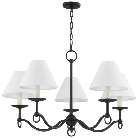 Troy Lighting Massi 5 Light 30" Wide Chandelier Forged Iron