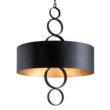 Troy Lighting Rivington 8 Light 36" Wide Pendant Charred Copper