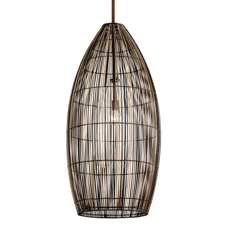 Troy Lighting Holden 22" Wide Pendant Bronze