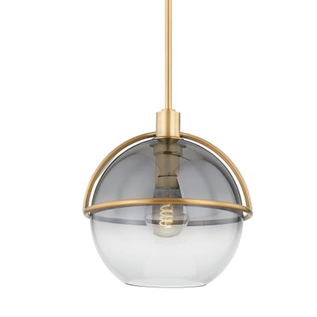 Troy Lighting Ivins 12" Wide Pendant Patina Brass