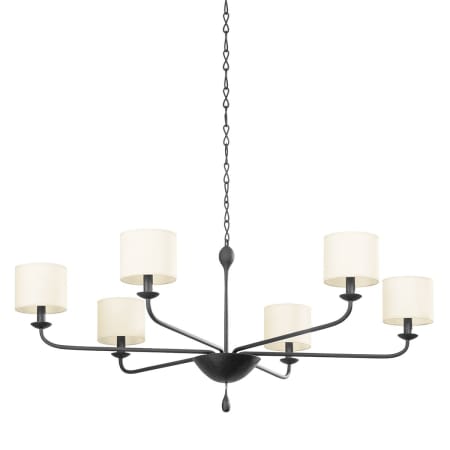 Troy Lighting Osmond 50" Wide Chandelier Black Iron