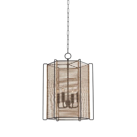 Troy Lighting Ramon 4 Light 18" Wide Multi Light Pendant Textured Black