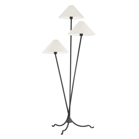 Troy Lighting Cedar 3 Light 70" Tall Tree Floor Lamp Forged Iron