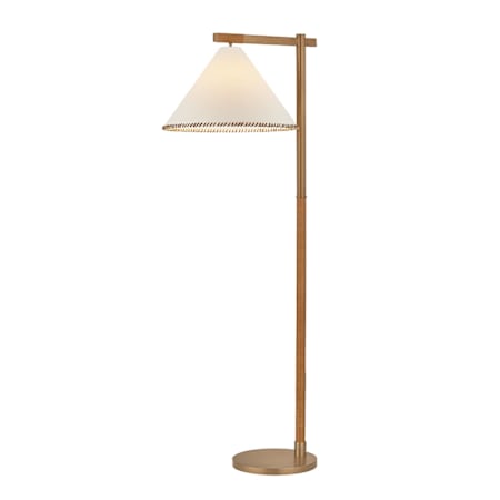Troy Lighting Stoney 60" Tall Torchiere Floor Lamp Patina Brass