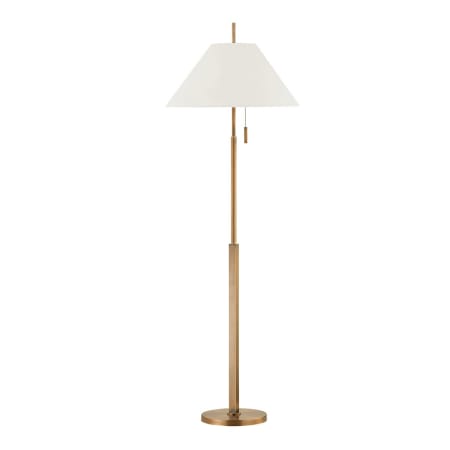 Troy Lighting Clic 70" Tall Buffet Floor Lamp Patina Brass