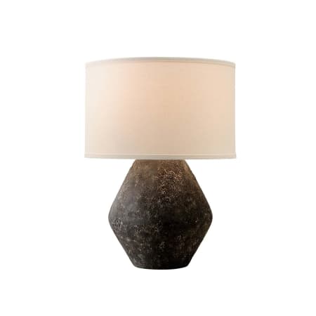 Troy Lighting Artifact Single Light 23" Tall Vase Table Lamp Graystone
