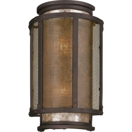 Troy Lighting Copper Mountain 19" Tall 2 Light Wall Sconce Bronze