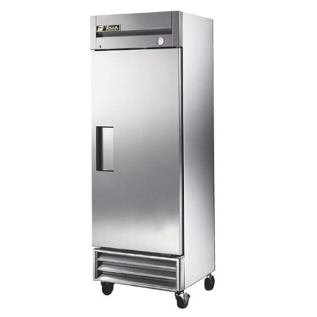 True T-Series 19 Cu. Ft. Reach-In Solid Swing Door Refrigerator Stainless Steel