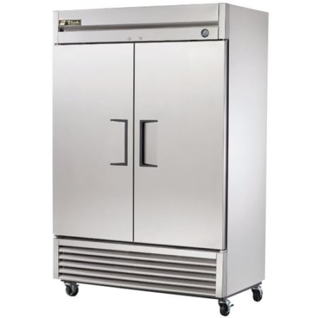 True 49 Cu. Ft. Reach-In Solid Dual Door Refrigerator Stainless Steel