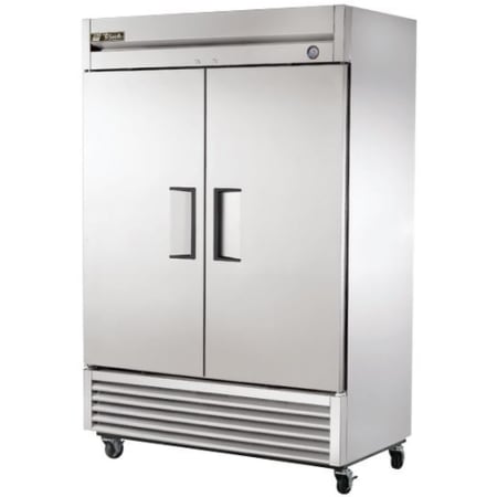 True 49 Cu. Ft. Reach-In Solid Dual Door Freezer Stainless Steel