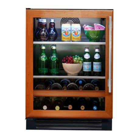 Finish: True Residential 24 Inch Wide 147 Can Capacity Beverage Center Overlay Glass
