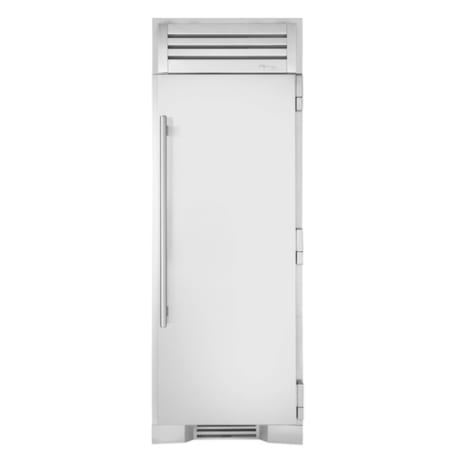 Finish: True Residential 30 Inch Wide 19.7 Cu. Ft. Right Hinge All Fridge Refrigerator Solid Stainless