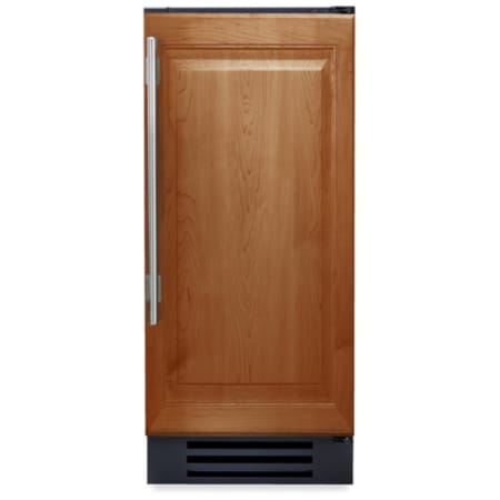 Finish: True Residential 15 Inch Wide 28 Lbs. Capacity Undercounter Ice Maker with 70 Lbs. Daily Ice Production Overlay Panel