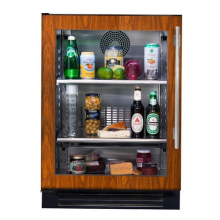 Finish: True Residential 24 Inch Wide 5.6 Cu. Ft. Compact Refrigerator Overlay Glass