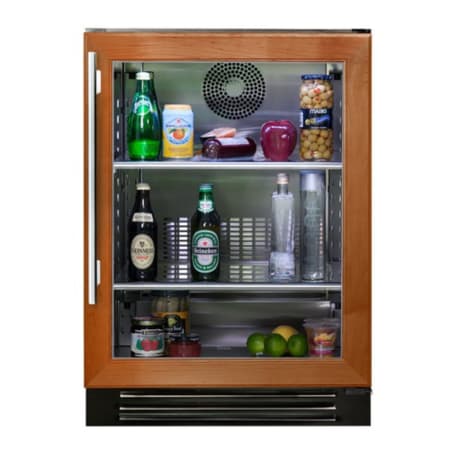Finish: True Residential 24 Inch Wide 5.6 Cu. Ft. Compact Refrigerator Overlay Glass