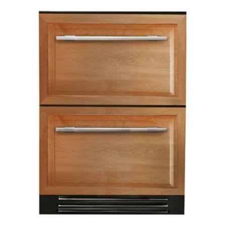 Finish: True Residential 24 Inch Wide 5.4 Cu. Ft. Double Drawer Refrigerator Overlay Panel