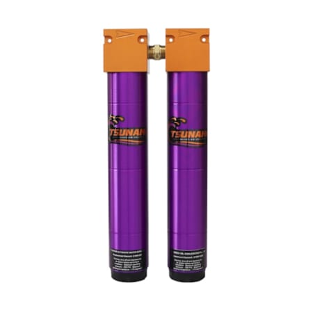 Tsunami Compressed Air Filtration Package #3 - 1/2" Water Separator and Oil Coalescing Filter (50 CFM) N/A