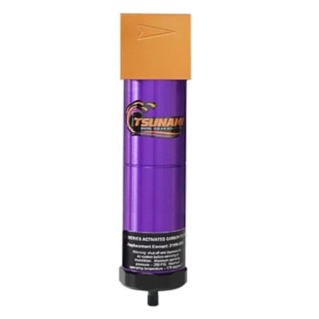 Tsunami Compressed Air 1/4" 250 PSI Activated Carbon Filter (20 CFM) N/A