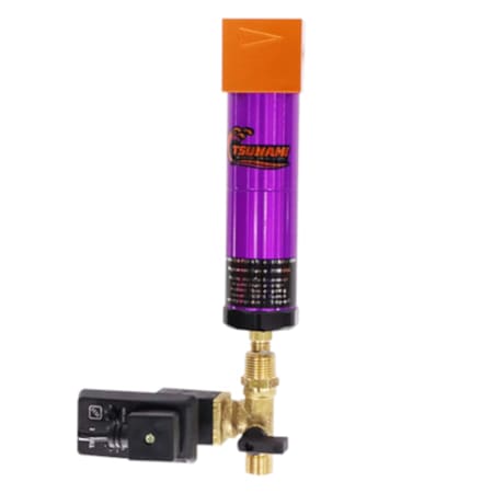 Tsunami Compressed Air 1/4" 250 PSI Filtration Water Separator with Moisture Minder Electronic Drain (20 CFM) N/A
