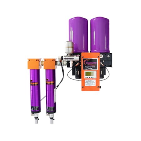 Tsunami Compressed Air 1" Ultra Series 10-HP Regenerative Air Dryer (40 CFM) N/A