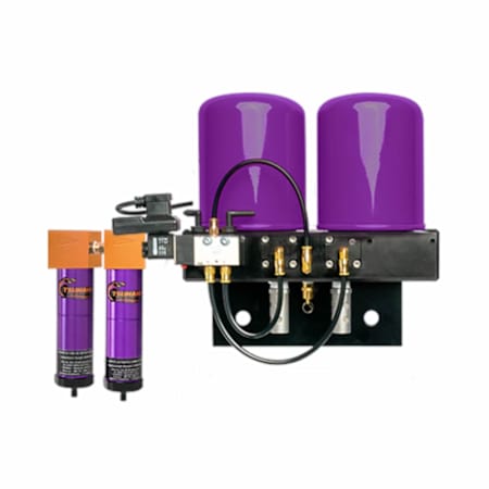 Tsunami Compressed Air Pure 5 Series 5-HP 1/2" Regenerative Air Dryer (15 CFM) with Moisture Minder Pneumatic Drain N/A