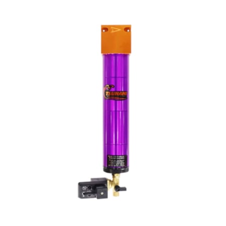 Tsunami Compressed Air 1-1/2" 200 PSI High Efficiency Oil Coalescing Filter with Moisture Minder Electronic Drain (225 CFM) N/A