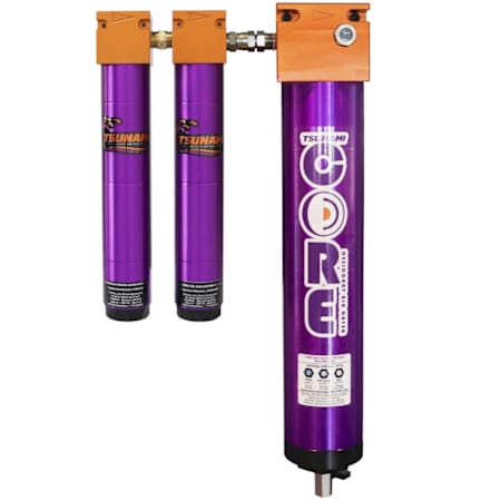 Tsunami Compressed Air CORE Series 1/2" Desiccant Air Dryer System with Pre-Filtration (25 CFM) N/A