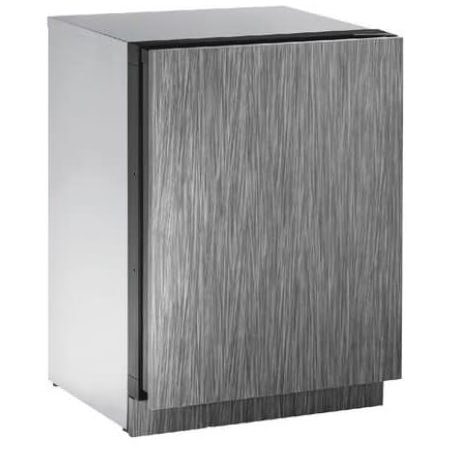 U-Line 24 Inch Wide 123 Can Capacity Energy Star Beverage Center with 79 12 Oz. Bottle Capacity and Wine Racks Solid Panel Ready Door