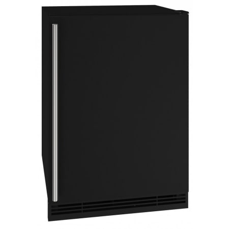 U-Line 1 Class 24 Inch Wide 5.7 Cu. Ft. Energy Star Certified Compact Freezerless Refrigerator Black