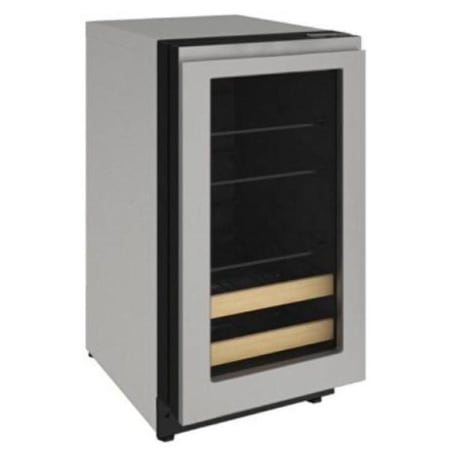 U-Line 15 Inch Wide Handleless Frame Door Panel Kit for U-Line 5 Class Refrigeration Models Stainless Steel