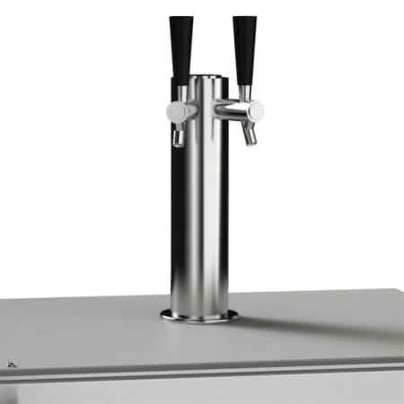 U-Line Double Tap Kit for Kegerator Stainless Steel